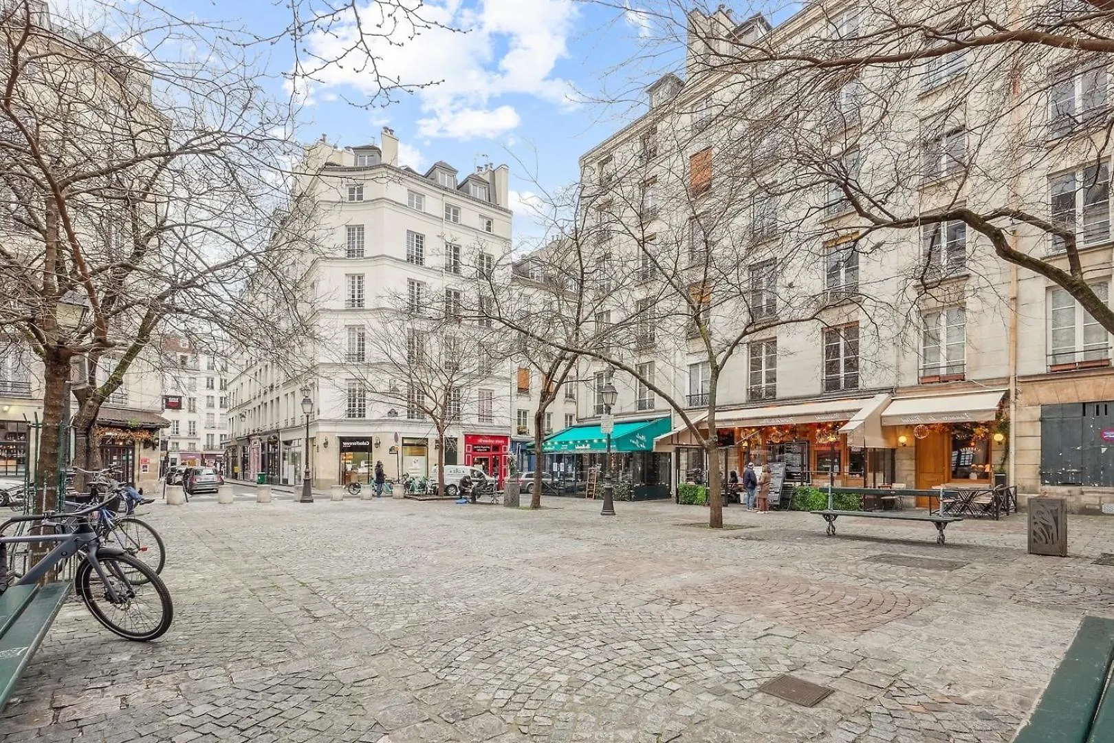 Apartmán Bnbnook - Bright Studio In Le Marais & Notre-Dame Paříž Francie